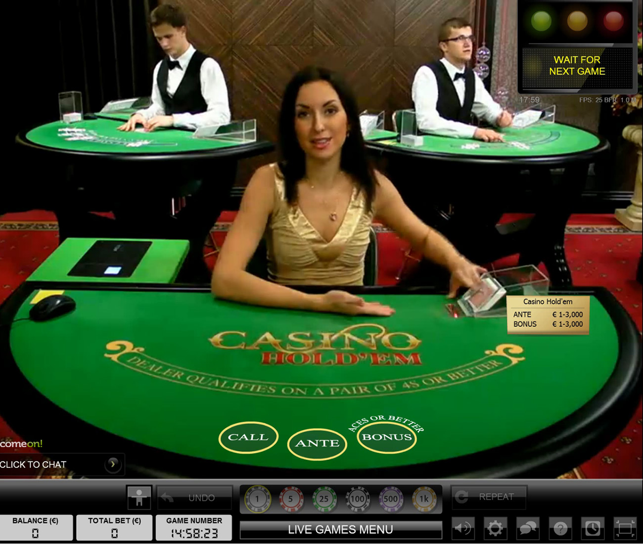Live Casino Spiele