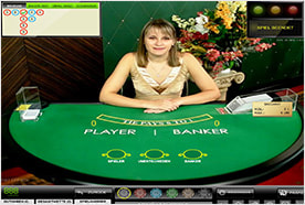 Hochqualitative 888 Live Casino Baccarat Spiele 