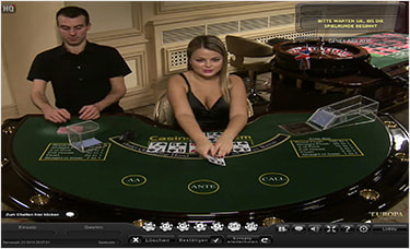 Live Casino Holdem von Zuhause spielen