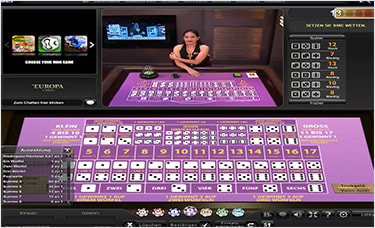 Sic Bo Live Casino Dealer